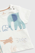 Load image into Gallery viewer, Mothercare Jungle Bodysuits And Shorts Set
