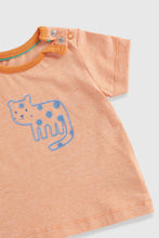 Load image into Gallery viewer, Mothercare Leopard T-Shirt And Shorts Set
