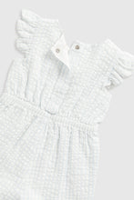 Load image into Gallery viewer, Mothercare Striped Woven Romper
