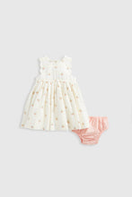 Load image into Gallery viewer, Mothercare Woven Dress And Knickers
