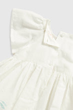 Load image into Gallery viewer, Mothercare Cotton Dobby Dress And Knickers
