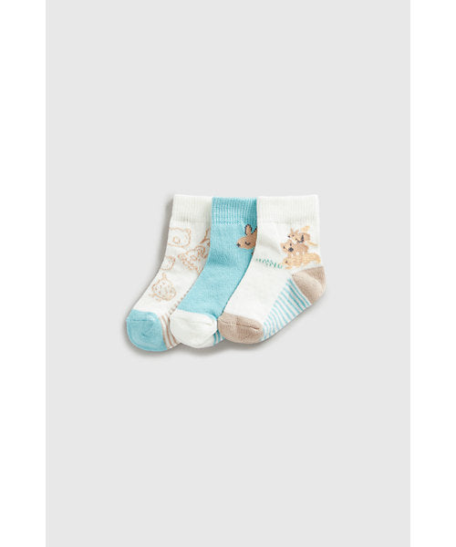 Mothercare Aussie Friends Socks - 3 Pack