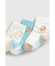 Load image into Gallery viewer, Mothercare Aussie Friends Socks - 3 Pack
