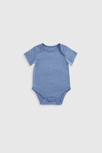 Load image into Gallery viewer, Mothercare Ditsy Short-Sleeved Bodysuits - 5 Pack
