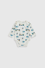 Load image into Gallery viewer, Mothercare Animal Transport Long-Sleeved Bodysuits - 5 Pack
