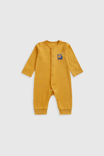 Load image into Gallery viewer, Mothercare Animal Transport Footless Baby Sleepsuits - 3 Pack
