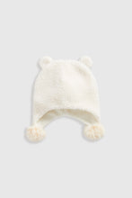 Load image into Gallery viewer, Mothercare Cream Borg Trapper Hat
