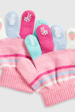 Load image into Gallery viewer, Mothercare Pink Character Gloves
