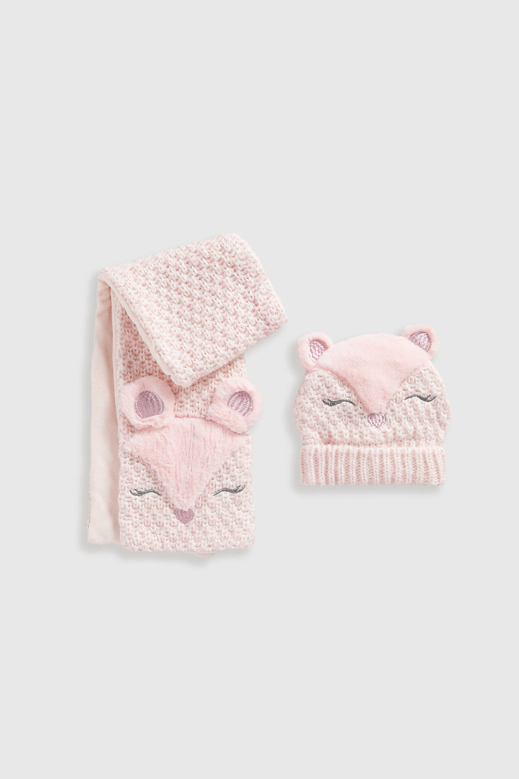 Mothercare Deer Beanie And Scarf Set