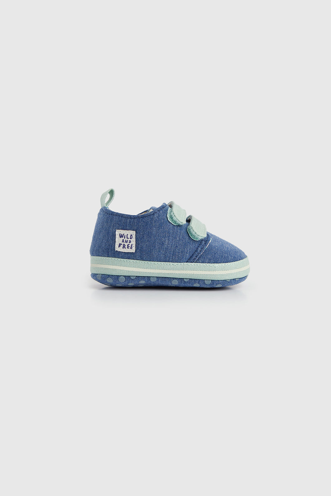Mothercare Blue and Green Pram Shoes