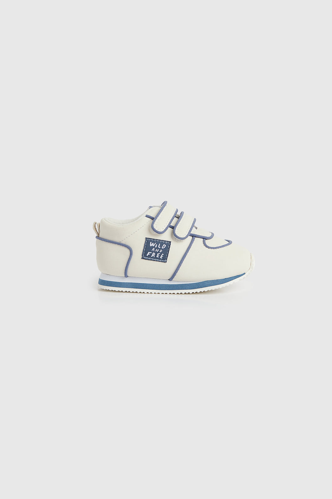 Mothercare White And Blue First Walker