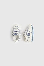 Load image into Gallery viewer, Mothercare White And Blue First Walker
