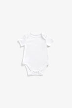 Load image into Gallery viewer, Mothercare My First Short Sleeve Bodysuits - 3 Pack
