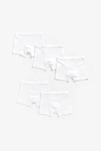 Load image into Gallery viewer, Mothercare White Trunk Briefs - 5 Pack
