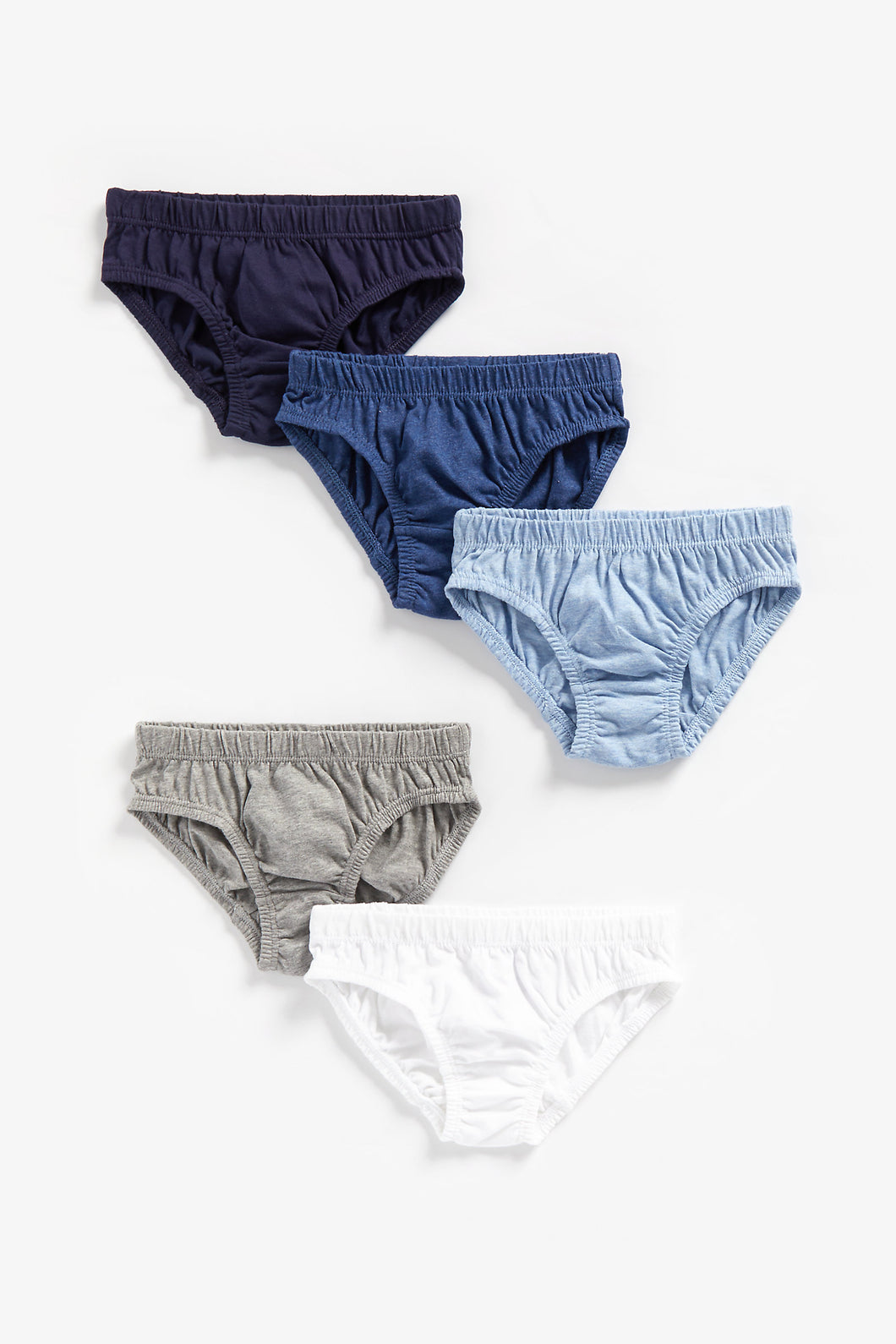 Mothercare Marl Briefs - 5 Pack