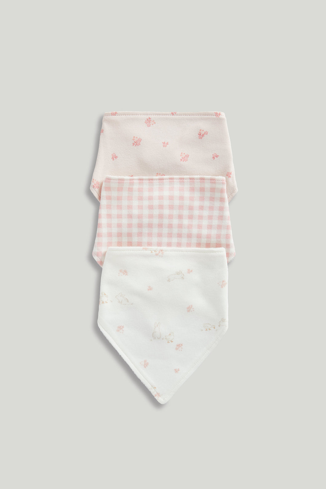 Mothercare My First Dribble Bibs - 3 Pack