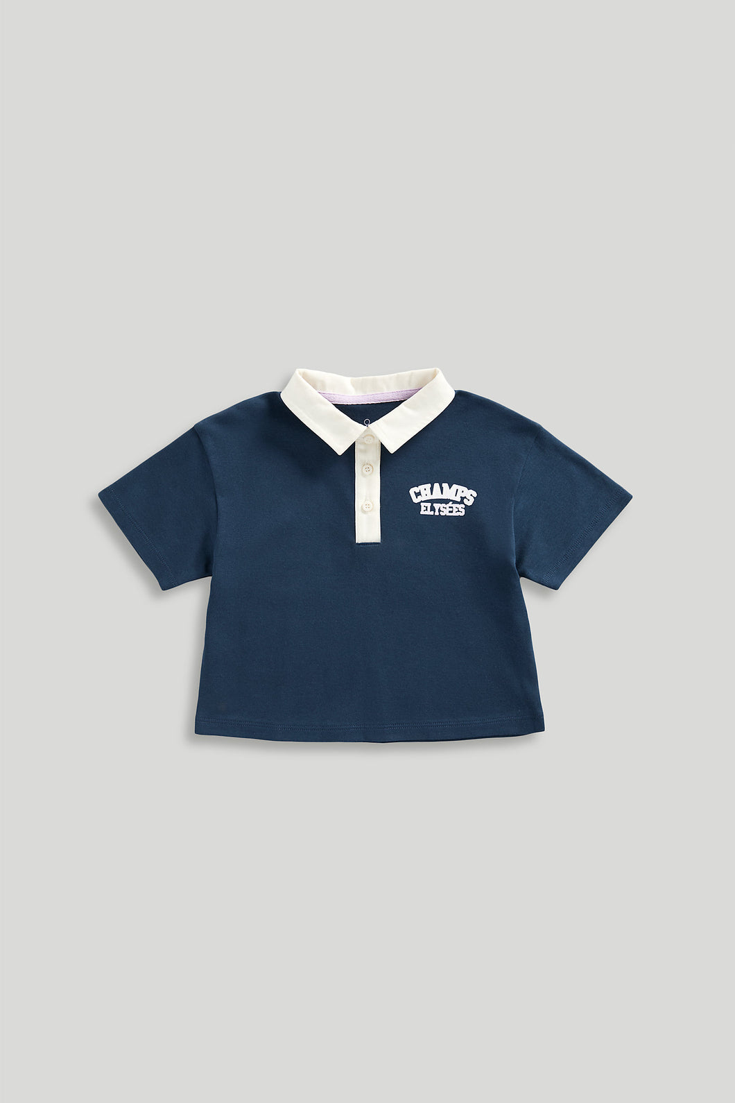 Mothercare Navy Polo Shirt