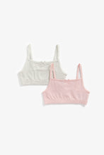 Load image into Gallery viewer, Mothercare Pink And Grey Crop Tops - 2 Pack
