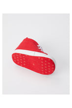 Load image into Gallery viewer, Mothercare Red Hi-Top Pram Trainers
