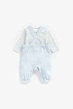 Load image into Gallery viewer, Mothercare Little Bear Cord Dungarees And Bodysuit Set
