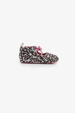 Load image into Gallery viewer, Mothercare Leopard-Print Pram Shoes
