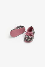 Load image into Gallery viewer, Mothercare Leopard-Print Pram Shoes
