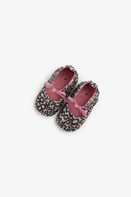 Load image into Gallery viewer, Mothercare Leopard-Print Pram Shoes
