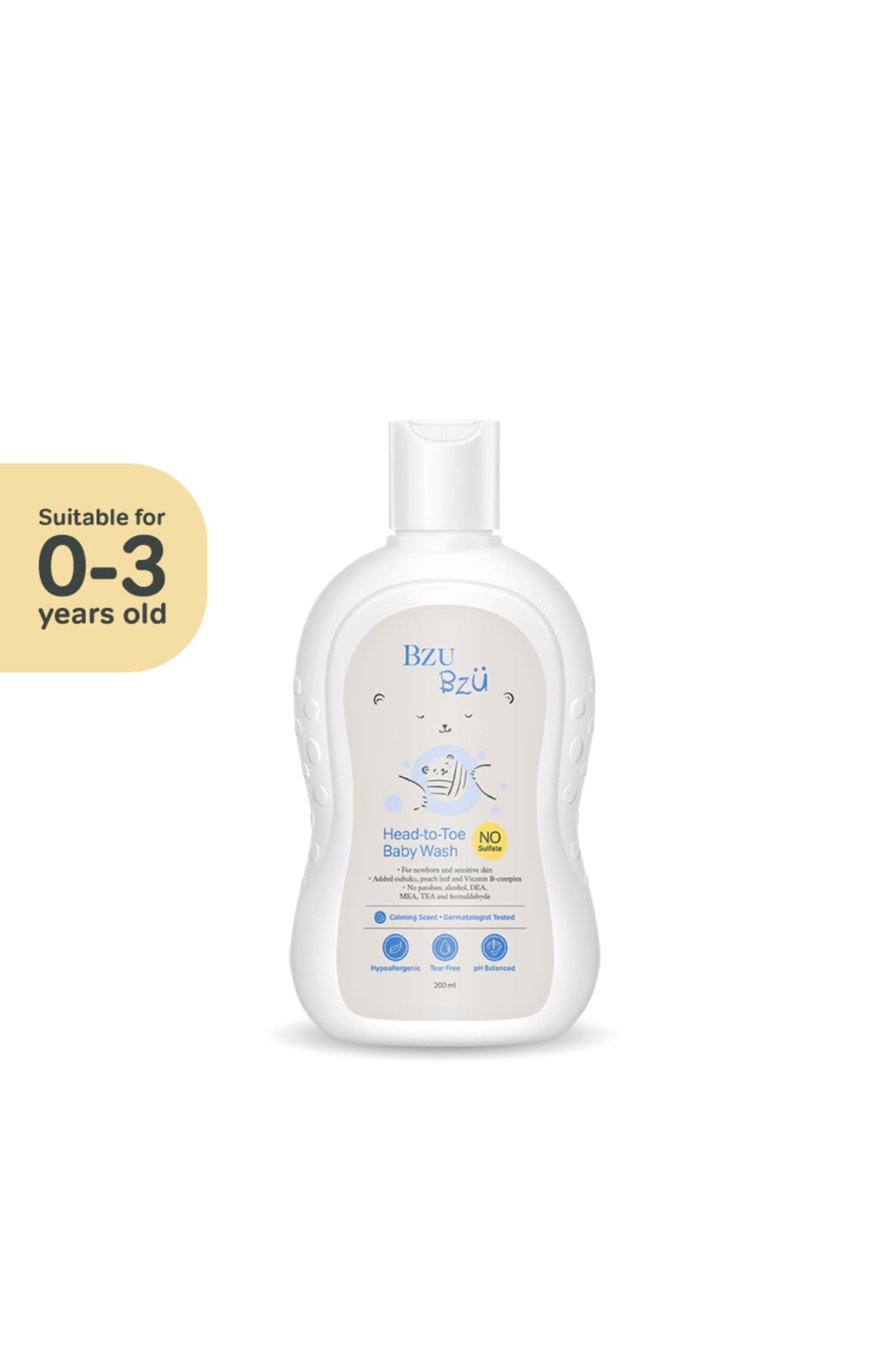 Buy BZU BZU Head To Toe Baby Wash Online in Malaysia | Mothercare 👶