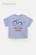 Load image into Gallery viewer, Gingersnaps Girl See The Good Knit T-Shirt
