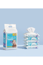 Load image into Gallery viewer, Hoppi Baby Wipes - 20 Pack X 5
