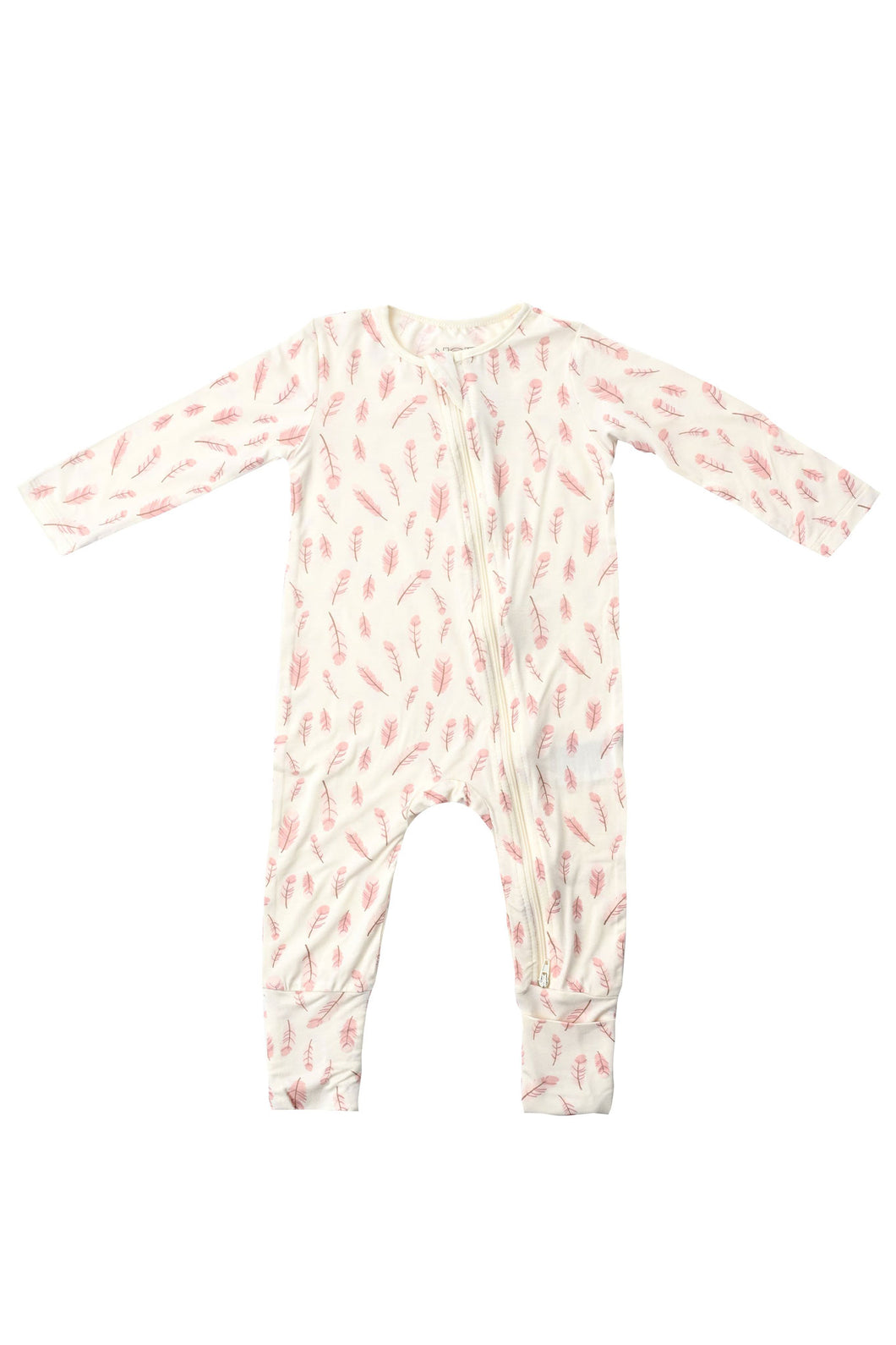 Not Too Big Swan Bamboo Sleepsuit - 2 Pack