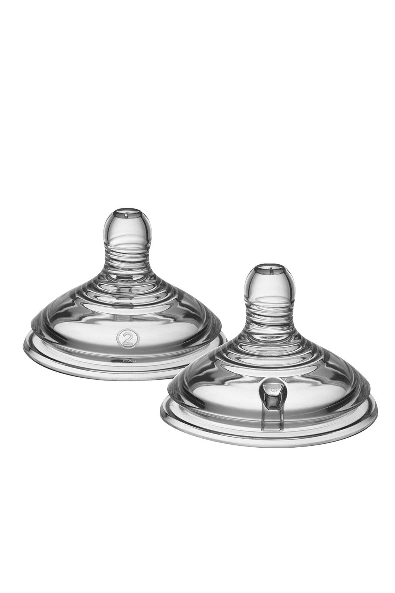 Buy Tommee Tippee Closer to Nature Medium Flow Teats (2-Pack) Online at Low  Prices in India 